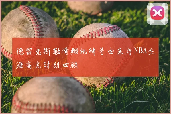 德雷克斯勒滑翔机绰号由来与NBA生涯高光时刻回顾